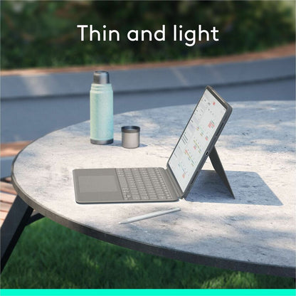 Étui clavier/housse Logitech Combo Touch pour tablette Apple iPad Air 13" (2024) - Gris Oxford 920-012608