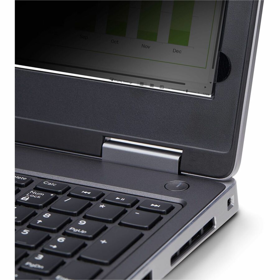 StarTech.com Écran de confidentialité tactile 12,5 pouces 16:9, protection de sécurité pour ordinateur portable, filtre anti-reflets de lumière bleue, rabattable 125TF-PRIVACY-SCREEN