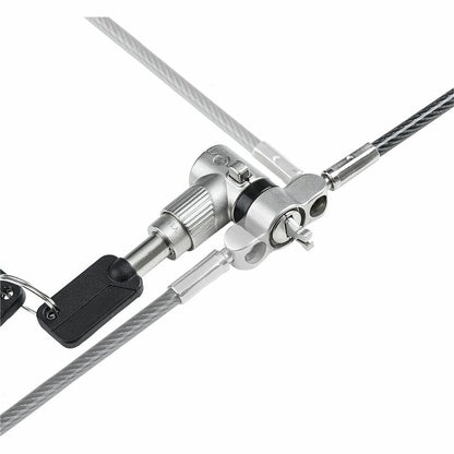 StarTech.com Lot de 25 câbles de verrouillage universels pour ordinateur portable de 2 m, câble de sécurité à clé principale, compatible avec Noble Wedge®/Nano/K-Slot UNIVMK25-LAPTOP-LOCK