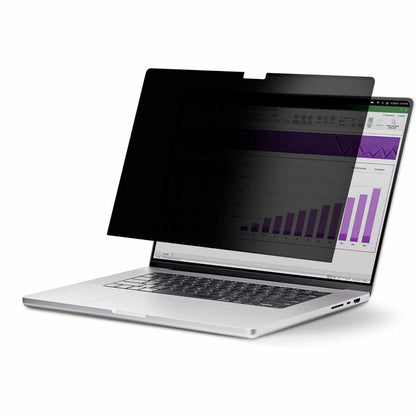 StarTech.com Écran de confidentialité tactile 14,1 pouces 16:10, protection de sécurité pour ordinateur portable, filtre anti-reflets de lumière bleue, rabattable 141T6-PRIVACY-SCREEN