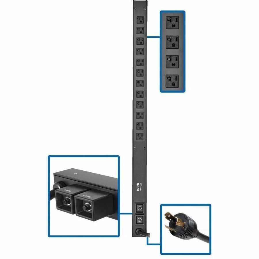 Tripp Lite by Eaton PDUV30-36 12-Outlet PDU PDUV30-36