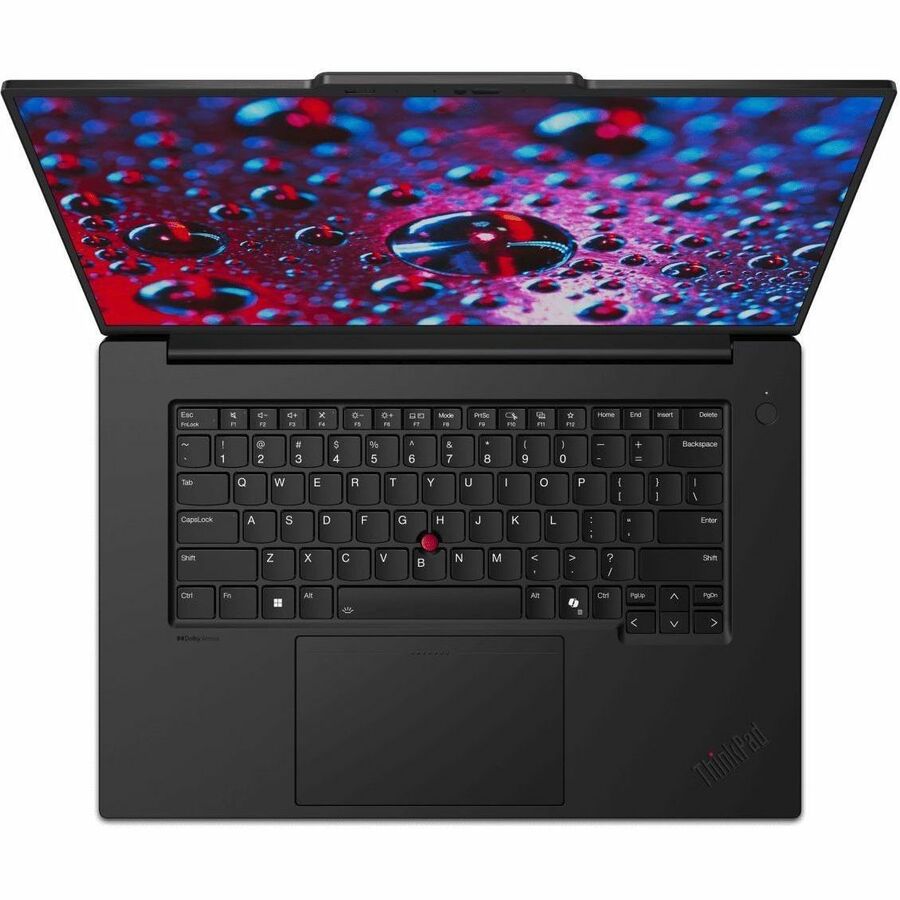 Ordinateur portable Lenovo ThinkPad P1 Gen 7 21KV000CCA 16" à écran tactile - WQUXGA - Intel Core Ultra 7 165H - Technologie vPro - Plateforme Intel Evo - 32 Go - SSD 1 To - Clavier français - Noir 21KV000CCA