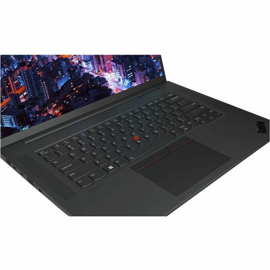 Station de travail mobile Lenovo ThinkPad P1 Gen 6 21FV001BUS 16" - WQXGA - Intel Core i7 13e génération i7-13700H - 32 Go - SSD 1 To - Clavier anglais - Peinture noire 21FV001BUS