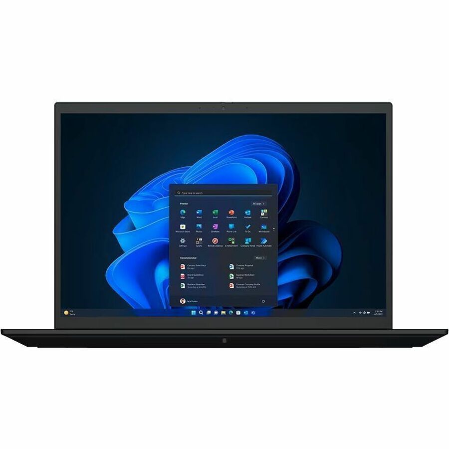 Station de travail mobile Lenovo ThinkPad P1 Gen 6 21FV001BUS 16" - WQXGA - Intel Core i7 13e génération i7-13700H - 32 Go - SSD 1 To - Clavier anglais - Peinture noire 21FV001BUS