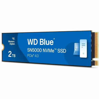 Disque SSD WD Blue SN5000 WDS200T4B0E 2 To - M.2 2280 interne - PCI Express NVMe (PCI Express NVMe 4.0 x4) WDS200T4B0E