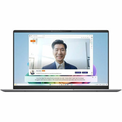 Ordinateur portable Asus Vivobook S 15 S5507 S5507QA-SB91-CB 15,6" - 3K - Qualcomm Snapdragon X Elite X1E-78-100 - 16 Go - SSD 1 To - Argent cool S5507QA-SB91-CB