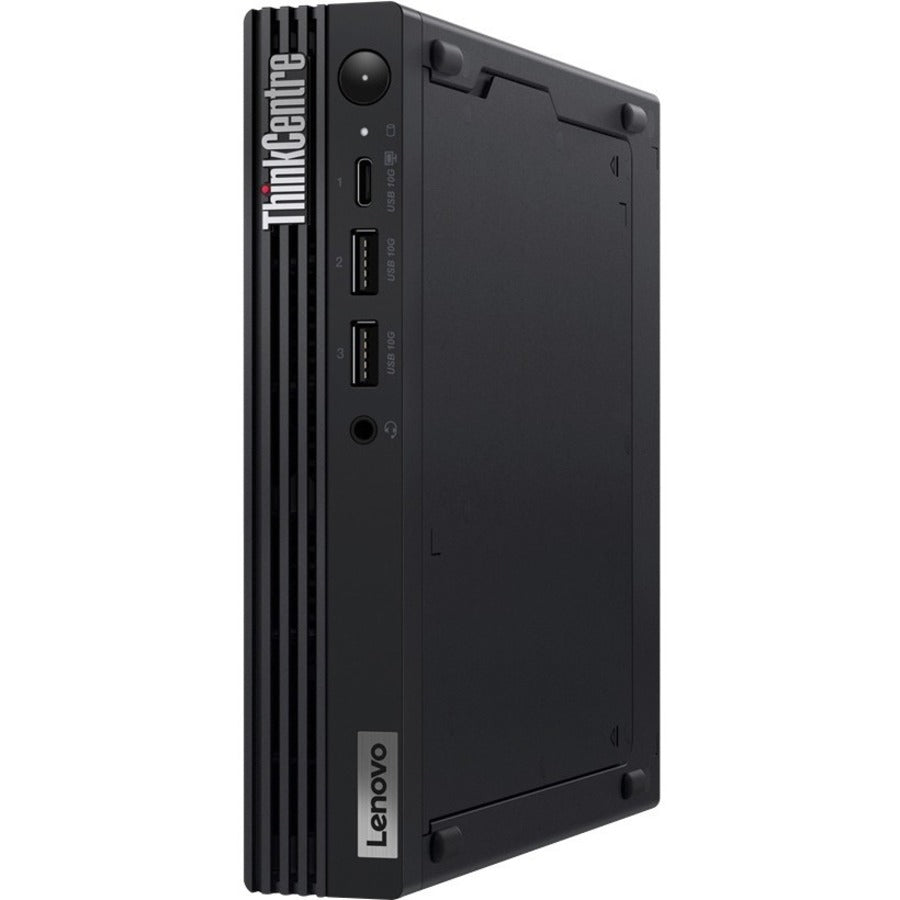 Lenovo ThinkCentre M60q 12C60007US Chromebox - Intel Celeron 7305 - 8 Go - Capacité de mémoire flash de 64 Go - Minuscule - Noir 12C60007US