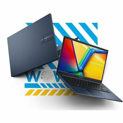 Ordinateur portable Asus VivoBook 15 X1504 X1504ZA-SS71-CB 15,6" - Full HD - Intel Core i7 12e génération i7-1255U - 8 Go - SSD 512 Go - Bleu silencieux X1504ZA-SS71-CB