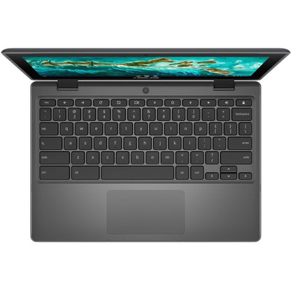 Asus Chromebook Flip CR1 CR1100FKA-C1-CA Chromebook convertible 2 en 1 à écran tactile 11,6" - HD - Intel Celeron N4500 - 4 Go - Mémoire flash 32 Go - Gris foncé CR1100FKA-C1-CA