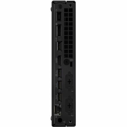 Ordinateur de bureau Lenovo ThinkCentre M70q Gen 5 12TD001MUS - Intel Core i3 14e génération i3-14100T - 16 Go - SSD 256 Go - Minuscule - Noir 12TD001MUS