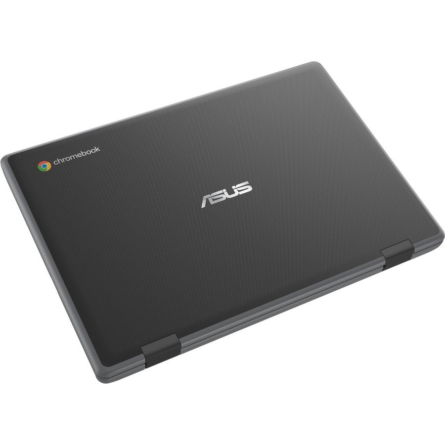 Asus Chromebook Flip CR1 CR1100FKA-C3RS-CA Chromebook 2 en 1 convertible robuste à écran tactile 11,6" - HD - Intel Celeron N4500 - 8 Go - Mémoire flash 64 Go - Gris foncé CR1100FKA-C3RS-CA