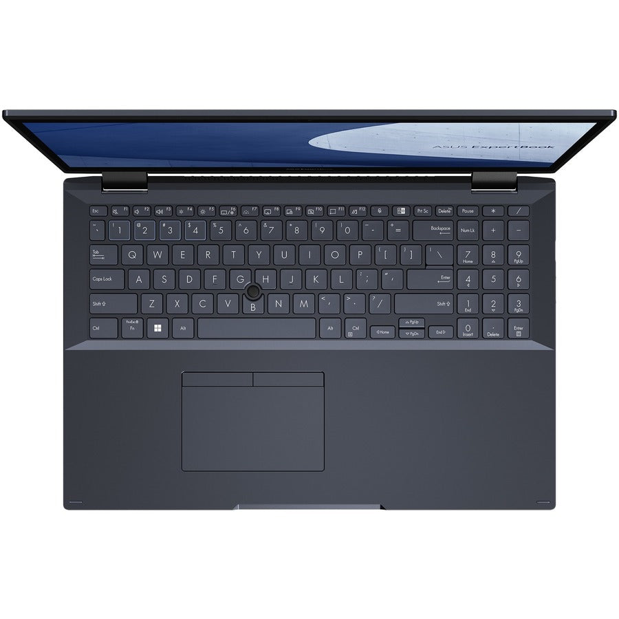 Asus ExpertBook B2 Flip B2502F B2502FBA-C53P-CA 15.6" Touchscreen Convertible 2 in 1 Notebook - Full HD - Intel Core i5 12th Gen i5-1240P - 16 GB - 512 GB SSD - Star Black B2502FBA-C53P-CA