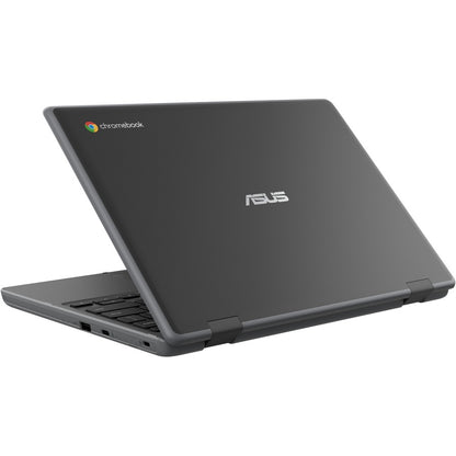 Asus Chromebook Flip CR1 CR1100FKA-C3R-CB Chromebook convertible 2 en 1 à écran tactile 11,6" - HD - Intel Celeron N4500 - 8 Go - Mémoire flash 64 Go - Gris foncé CR1100FKA-C3R-CB