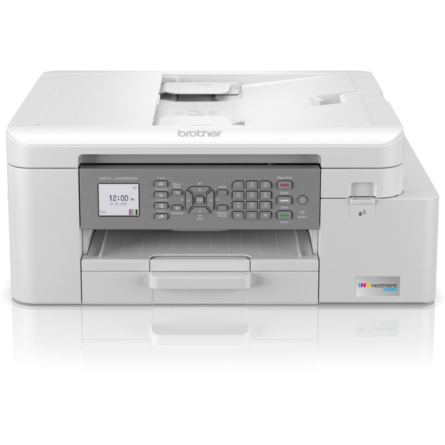 Brother INKvestment Tank MFC-J4335DW Wireless Inkjet Multifunction Printer - Color MFCJ4335DW