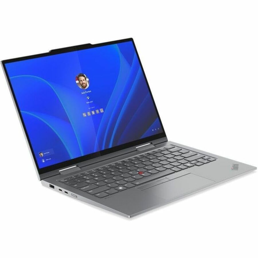 Ordinateur portable convertible 2 en 1 à écran tactile Lenovo ThinkPad X1 Gen 9 21KE005SUS 14" - WUXGA - Intel Core Ultra 7 165U - Technologie vPro - Plateforme Intel Evo - 32 Go - SSD 1 To - Clavier anglais - Gris 21KE005SUS