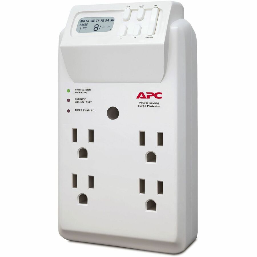 APC by Schneider Electric SurgeArrest Essential P4GC 4-Outlets Surge Suppressor P4GC