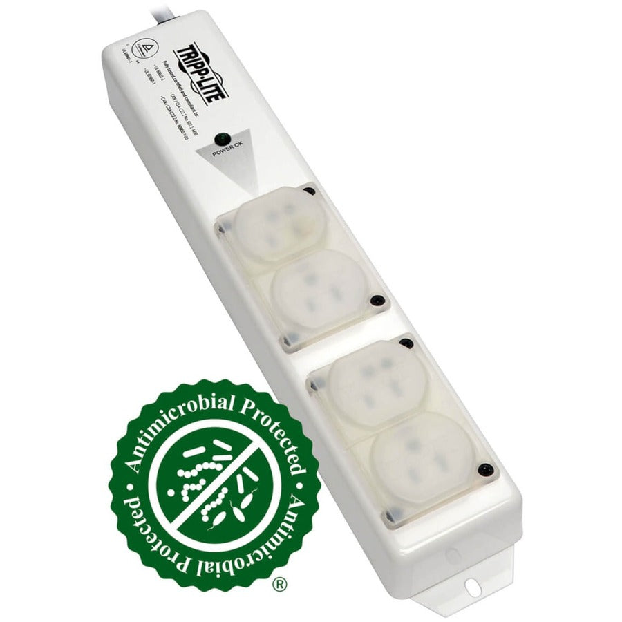 Multiprise Tripp Lite à 4 prises de qualité médicale PS-415-HGULTRA
