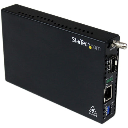 Convertisseur de média fibre optique Gigabit Ethernet StarTech.com avec emplacement SFP ouvert ET91000SFP2