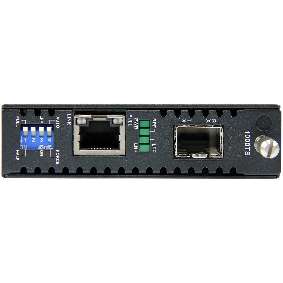 Convertisseur de média fibre optique Gigabit Ethernet StarTech.com avec emplacement SFP ouvert ET91000SFP2