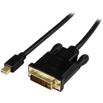 StarTech.com Câble Mini DisplayPort vers DVI de 1,8 m, câble adaptateur/convertisseur Mini DP vers DVI-D actif, vidéo 1080p, moniteur/écran mDP vers DVI MDP2DVIMM6BS