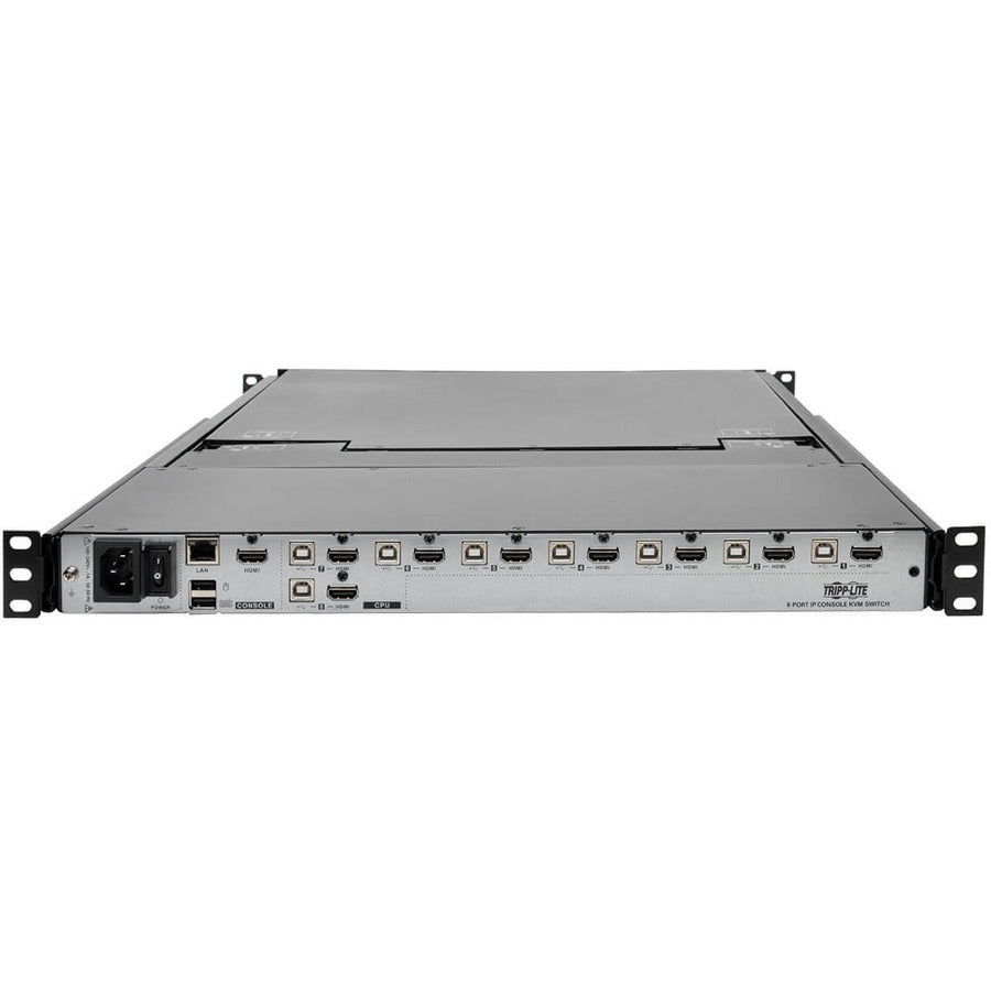 Commutateur KVM HDMI pour console à montage en rack 1U à 8 ports NetDirector de Tripp Lite par Eaton B030-008-17-IP B030-008-17-IP