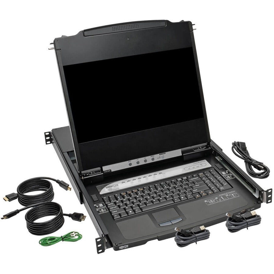 Commutateur KVM HDMI pour console à montage en rack 1U à 8 ports NetDirector de Tripp Lite par Eaton B030-008-17-IP B030-008-17-IP