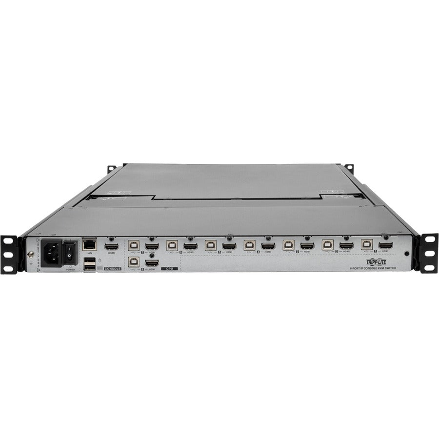 Commutateur KVM HDMI pour console à montage en rack 1U à 8 ports NetDirector de Tripp Lite par Eaton B030-008-17-IP B030-008-17-IP