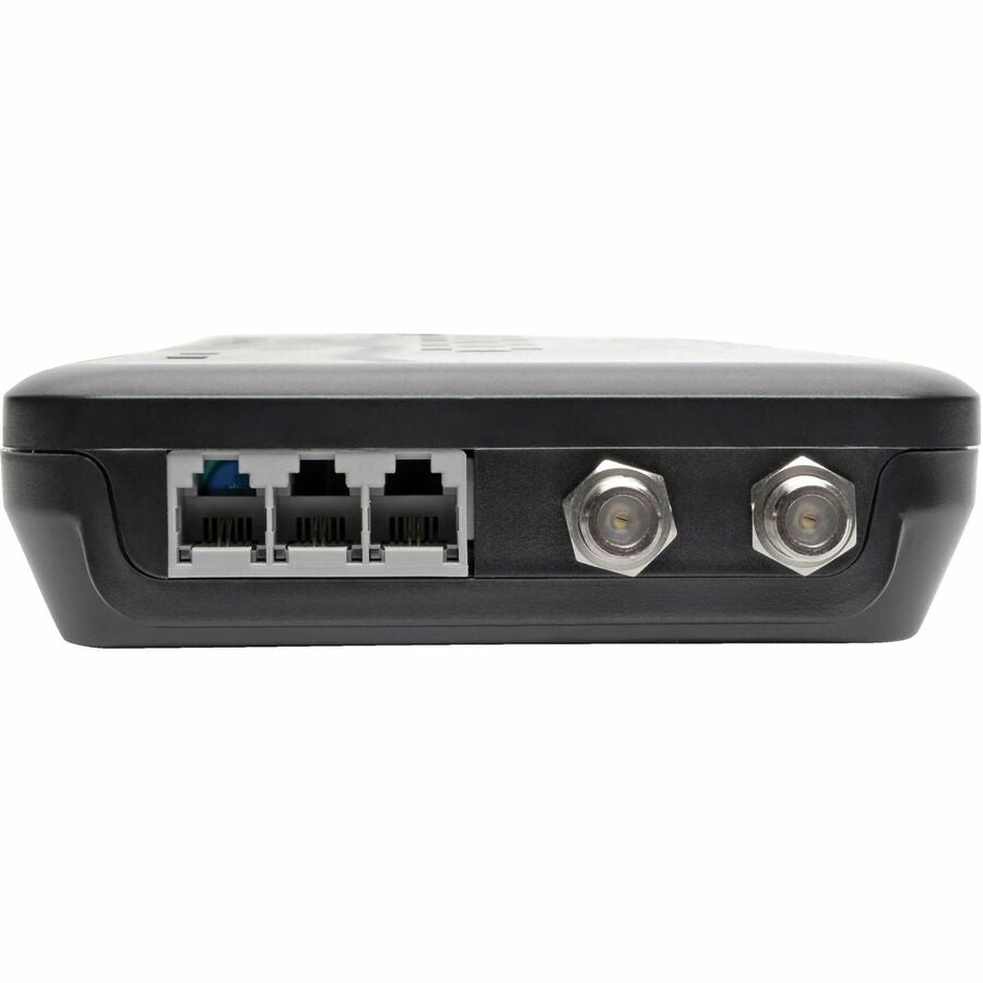 Multiprise avec parasurtenseur Tripp Lite 12 prises, 2 ports de chargement USB Tél/Modem/Coax - 12 x NEMA 5-15R, 2 x USB - 1800 VA - 4320 J - Entrée 120 V CA - Téléphone/Fax/Modem/DSL, Câble coaxial TLP128TTUSBB