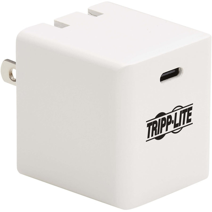 Chargeur mural compact USB-C 40 W Tripp Lite par Eaton - Technologie GaN, USB-C Power Delivery 3.0 U280-W01-40C1