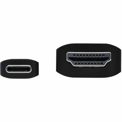Câble adaptateur USB-C vers HDMI Tripp Lite par Eaton U444-006-HDR2BE, M/M, noir, 6 pi. U444-006-HDR2BE