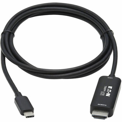 Câble adaptateur USB-C vers HDMI Tripp Lite par Eaton U444-006-HDR2BE, M/M, noir, 6 pi. U444-006-HDR2BE