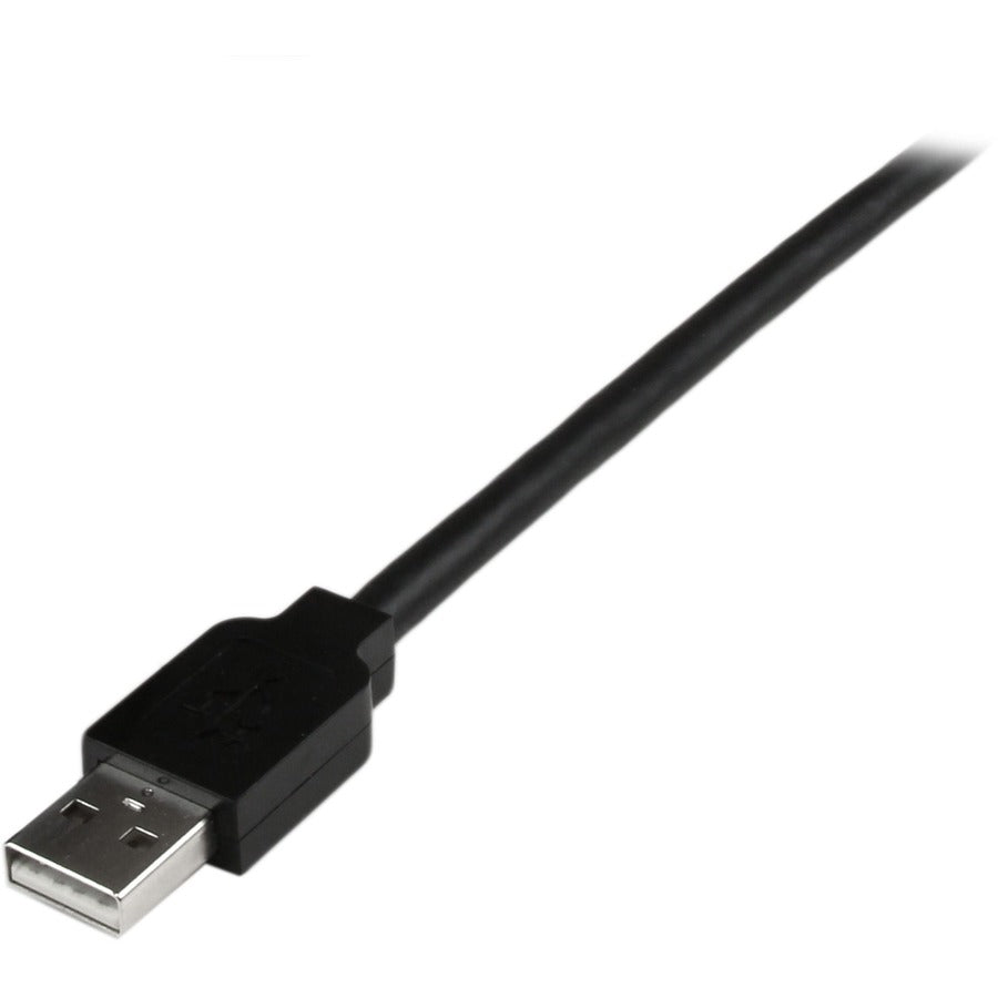 Câble USB 2.0 actif StarTech.com de 15 m avec hub à 4 ports USB2EXT4P15M