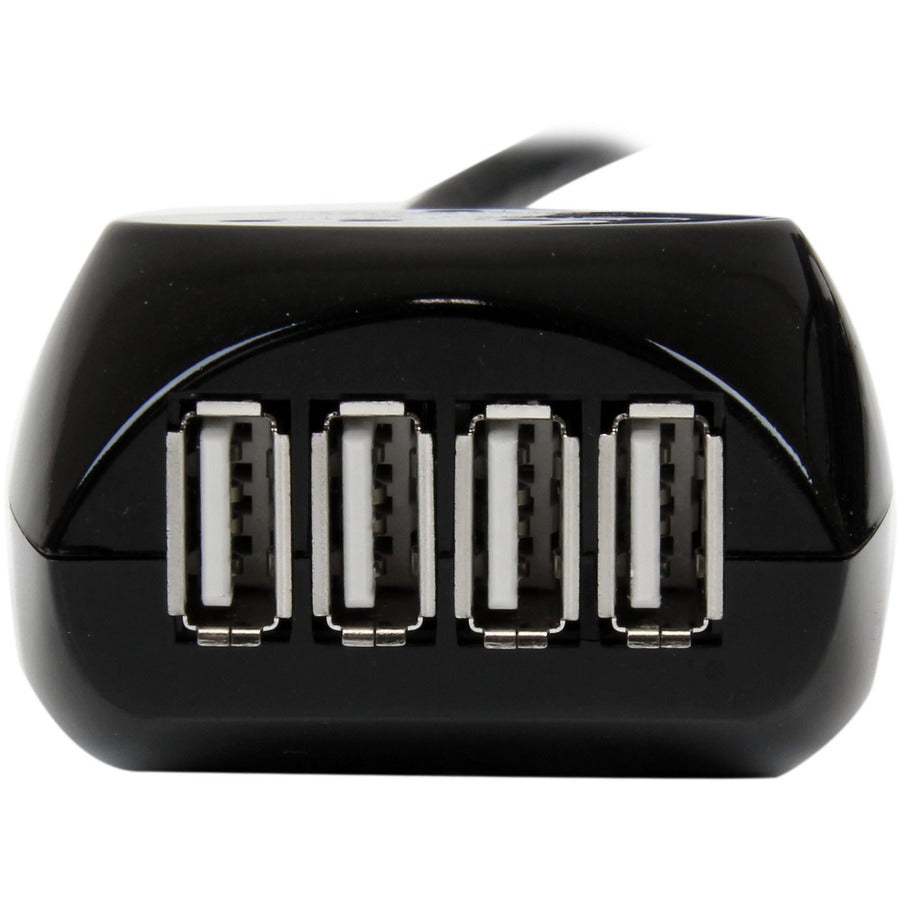 Câble USB 2.0 actif StarTech.com de 15 m avec hub à 4 ports USB2EXT4P15M