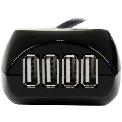 Câble USB 2.0 actif StarTech.com de 15 m avec hub à 4 ports USB2EXT4P15M