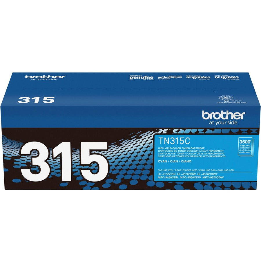 Cartouche de toner d'origine Brother TN315C TN315C