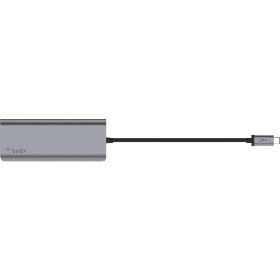 Belkin USB-C 6-in-1 Multiport Adapter, Laptop Docking Station, 4k HDMI, 100W Power Delivery AVC008BTSGY