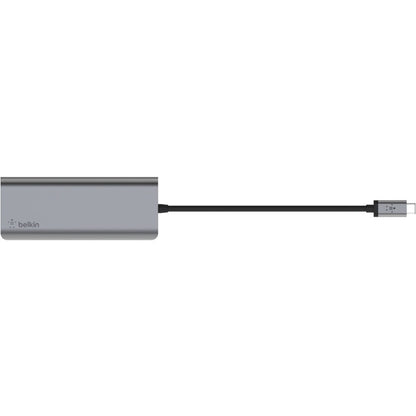 Belkin USB-C 6-in-1 Multiport Adapter, Laptop Docking Station, 4k HDMI, 100W Power Delivery AVC008BTSGY
