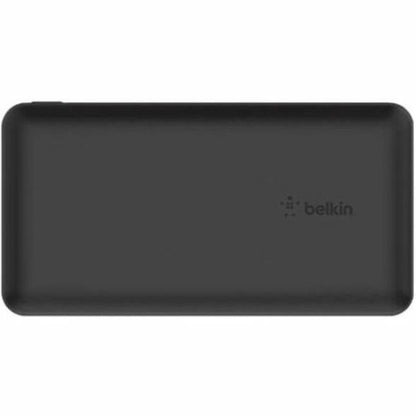 Chargeur portatif Belkin 15 W USB-C 3 ports - 10 000 mAh - 1 x USB-C (15 W), 2 x USB-A (10 W) - Chargeur portable - avec câble USB-C - Noir BPB011BTBK