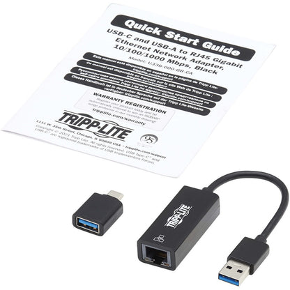 Carte Gigabit Ethernet Tripp Lite par Eaton U336-000-GB-CA U336-000-GB-CA