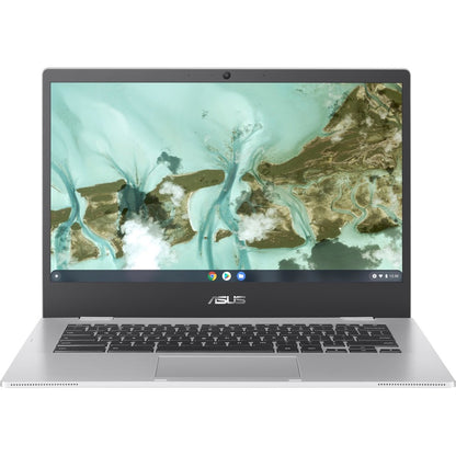 Asus Chromebook CX1 CX1400 CX1400CKA-DH02-CB Chromebook 14" - Full HD - Intel Celeron N5100 - 4 Go - Mémoire Flash 64 Go - Argent Transparent CX1400CKA-DH02-CB
