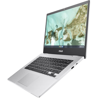 Asus Chromebook CX1 CX1400 CX1400CKA-DH02-CB Chromebook 14" - Full HD - Intel Celeron N5100 - 4 Go - Mémoire Flash 64 Go - Argent Transparent CX1400CKA-DH02-CB