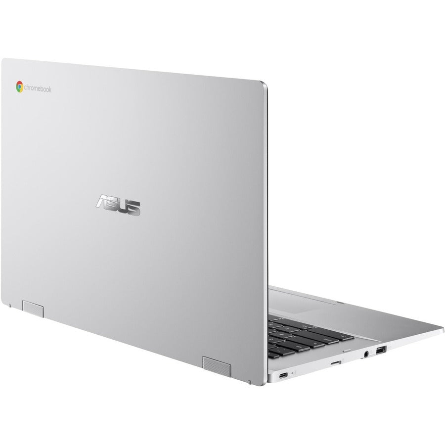 Asus Chromebook CX1 CX1400 CX1400CKA-DH02-CB Chromebook 14" - Full HD - Intel Celeron N5100 - 4 Go - Mémoire Flash 64 Go - Argent Transparent CX1400CKA-DH02-CB