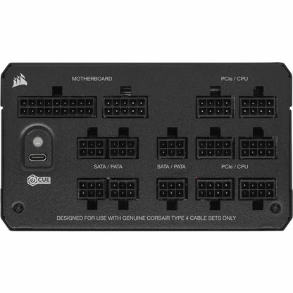 Alimentation PC ATX 1 000 W entièrement modulaire et à très faible bruit Corsair HX1000i CP-9020259-NA