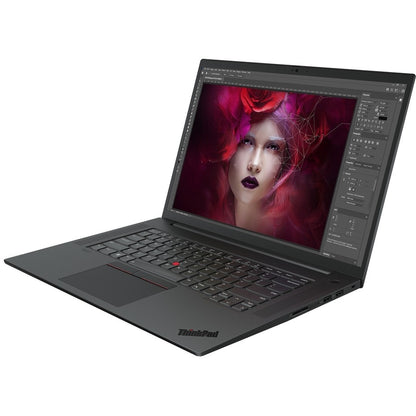 Station de travail mobile Lenovo ThinkPad P1 Gen 5 21DC006KUS 16" - WQXGA - Intel Core i7 12e génération i7-12800H - Technologie vPro - 16 Go - SSD 512 Go - Clavier anglais - Noir 21DC006KUS