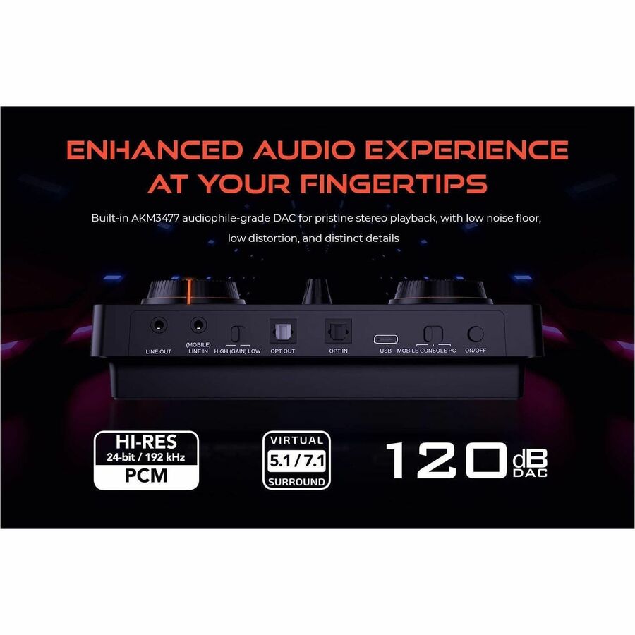 Enceinte externe Sound Blaster Sound BlasterX GC7 70SB185000000