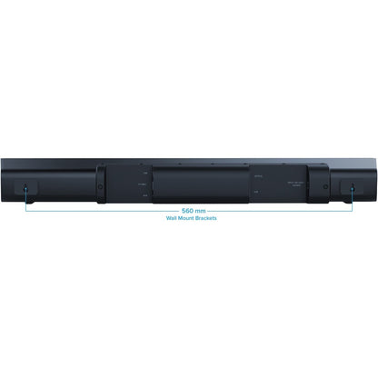 Creative Stage V2 2.1 Bluetooth Sound Bar Speaker - 80 W RMS - Black 51MF8375AA000