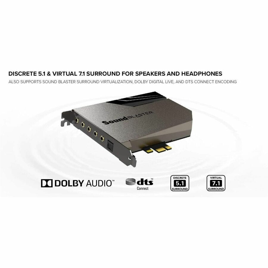Carte son PCIe Sound Blaster AE-7 avec ACM 70SB180000000