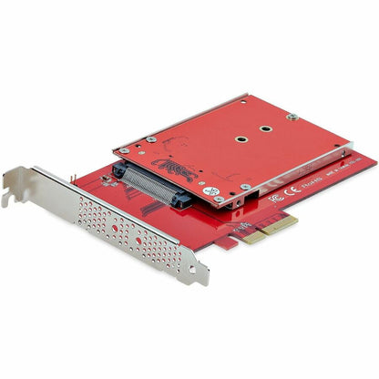 Adaptateur StarTech.com M.2 vers U.3, pour SSD M.2 NVMe, disque PCIe M.2 vers U.3 2,5 pouces (SFF-TA-1001), adaptateur/convertisseur hôte, conforme TAA 1M25-U3-M2-ADAPTER