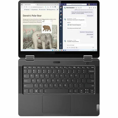 Ordinateur portable convertible 2 en 1 Lenovo 13w Yoga Gen 2 82YR0009US 13,3" à écran tactile - WUXGA - AMD Ryzen 5 7530U - 8 Go - SSD 256 Go - Clavier anglais (États-Unis) - Thunder Black 82YR0009US