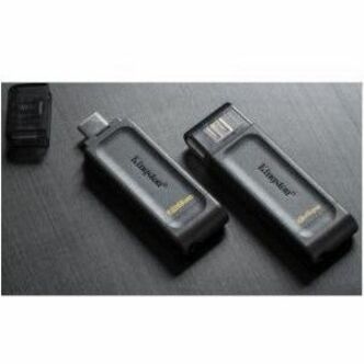 Clé USB 3.2 (1ère génération) Type C Kingston DataTraveler 70 256 Go DT70/256GBCR